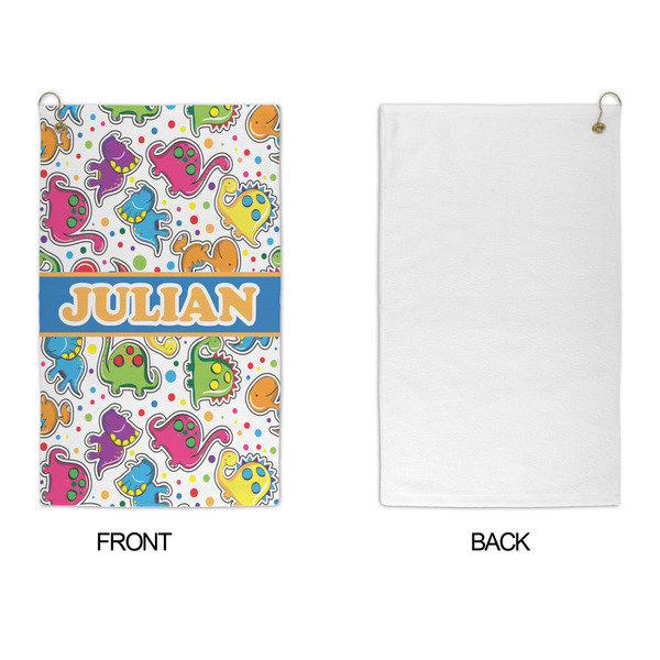 Dinosaur Print Microfiber Golf Towels - APPROVAL