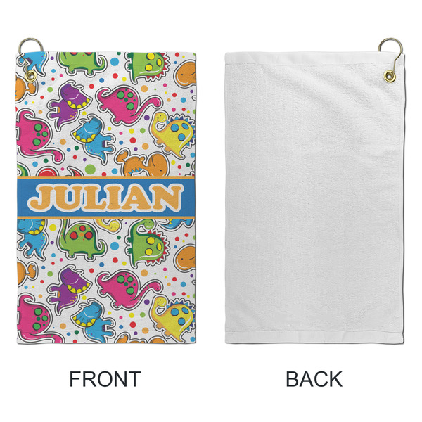 Dinosaur Print Microfiber Golf Towels - Small - APPROVAL