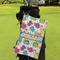 Dinosaur Print Microfiber Golf Towels - Small - LIFESTYLE