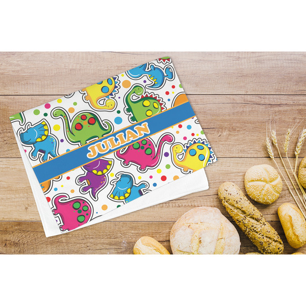Dinosaur Print Microfiber Kitchen Towel - LIFESTYLE