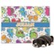 Dinosaur Print Dog Blanket - Regular (Personalized)
