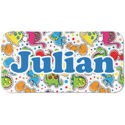 Dinosaur Print Mini/Bicycle License Plate (2 Holes) (Personalized)