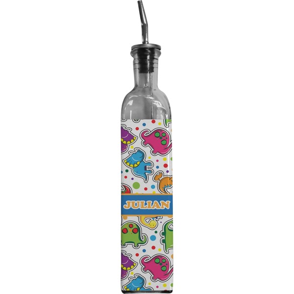 Custom Dinosaur Print Oil Dispenser Bottle (Personalized)