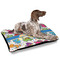 Dinosaur Print Outdoor Dog Beds - Large - IN CONTEXT