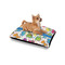 Dinosaur Print Outdoor Dog Beds - Small - IN CONTEXT