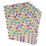 Dinosaur Print Binder Tab Divider - Set of 6 (Personalized)