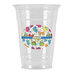 Dinosaur Print Party Cups - 16oz (Personalized)