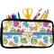 Dinosaur Print Neoprene Pencil Case - Small w/ Name or Text