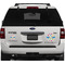 Dinosaur Print Personalized Car Magnets on Ford Explorer