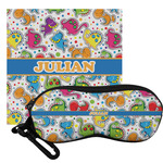 Dinosaur Print Eyeglass Case & Cloth (Personalized)