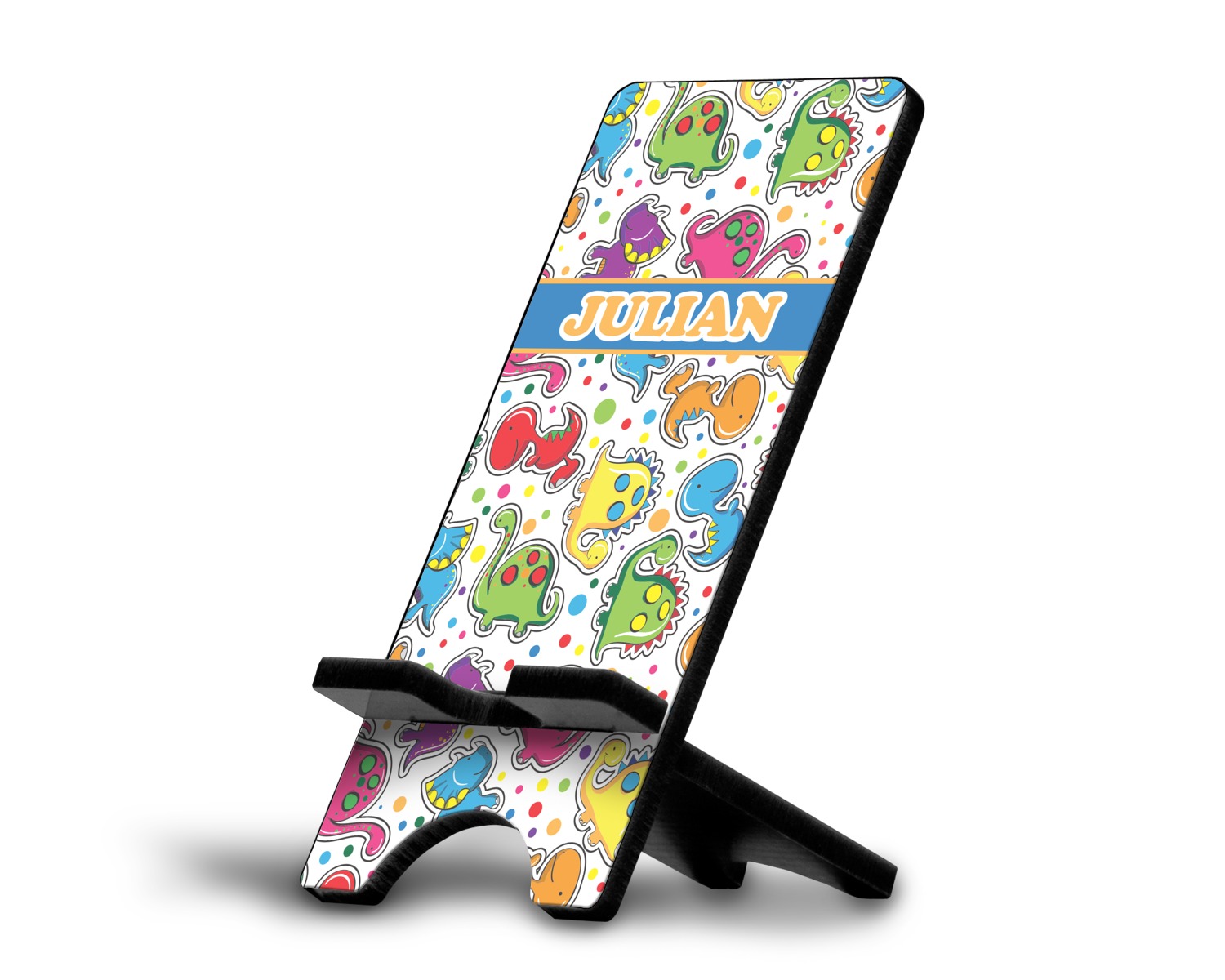 Custom Dinosaur Print Cell Phone Stand (Personalized) YouCustomizeIt