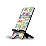 Dinosaur Print Cell Phone Stand (Large) (Personalized)
