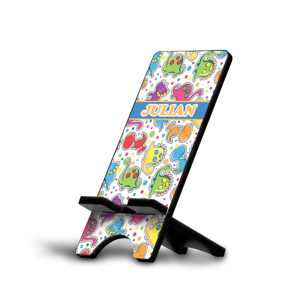 Custom Dinosaur Print Cell Phone Stand (Large) (Personalized)