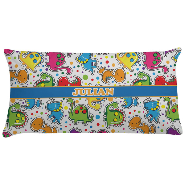 Custom Dinosaur Print Pillow Case (Personalized)