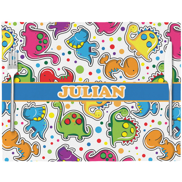 Dinosaur Print Placemat with Props