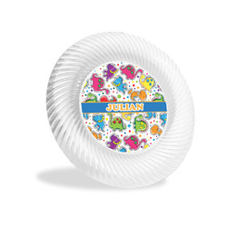 Dinosaur Print Plastic Party Appetizer & Dessert Plates - 6" (Personalized)