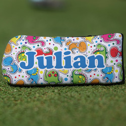 Dinosaur Print Blade Putter Cover (Personalized)