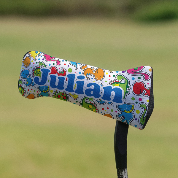 Dinosaur Print Putter Cover - On Putter