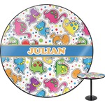 Dinosaur Print Round Table - 30" (Personalized)