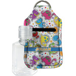 Dinosaur Print Hand Sanitizer & Keychain Holder (Personalized)