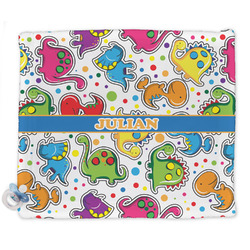 Dinosaur Print Security Blankets - Double Sided (Personalized)