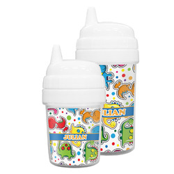 Dinosaur Print Sippy Cup (Personalized)