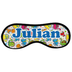 Dinosaur Print Sleeping Eye Masks - Large (Personalized)