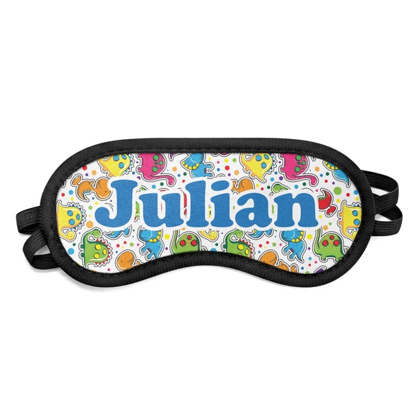 Custom Dinosaur Print Sleeping Eye Mask (Personalized)