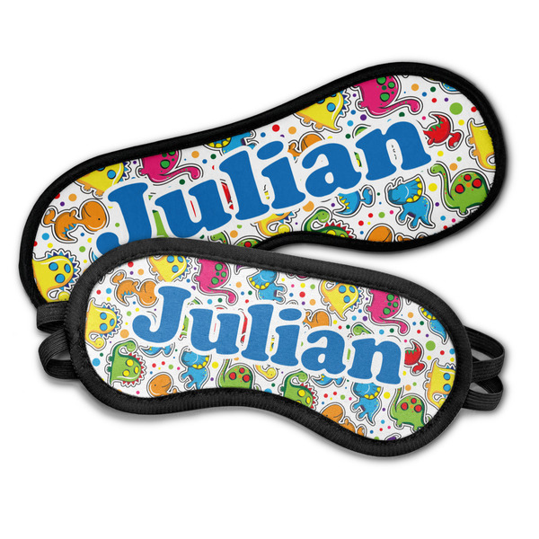 Dinosaur Print Sleeping Eye Masks - PARENT