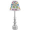 Dinosaur Print Small Chandelier Lamp - LIFESTYLE (on candle stick)