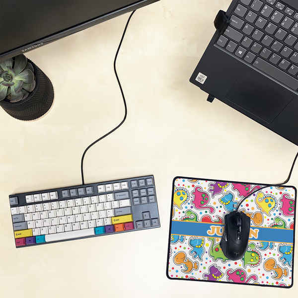 Dinosaur Print Small Gaming Mats - LIFESTYLE