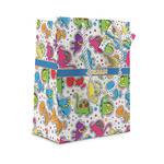 Dinosaur Print Small Gift Bag (Personalized)