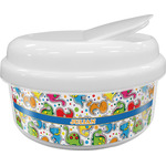 Dinosaur Print Snack Container (Personalized)