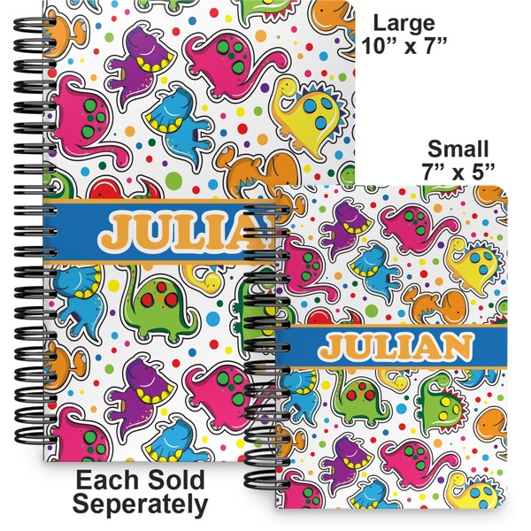 Dinosaur Print Spiral Journal - Comparison