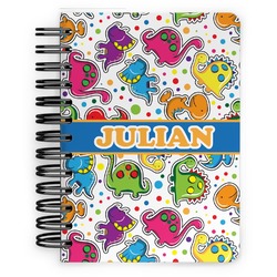 Dinosaur Print Spiral Notebook - 5x7 w/ Name or Text
