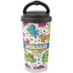 Dinosaur Print Stainless Steel Coffee Tumbler (Personalized)
