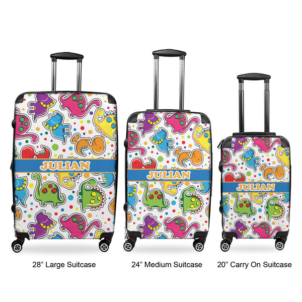 Dinosaur Print Suitcase Set 1 - APPROVAL