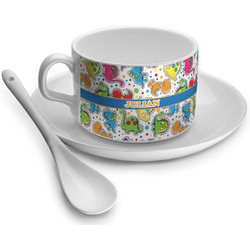 Dinosaur Print Tea Cup (Personalized)