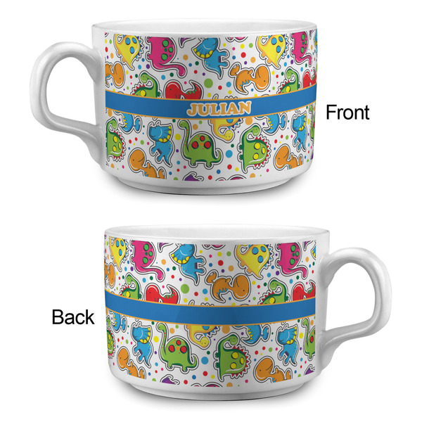 Dinosaur Print Tea Cup - Single Apvl