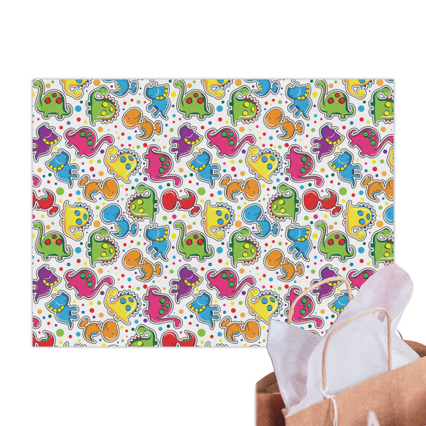Dinosaur Print Tissue Paper Sheets - Main