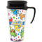 Dinosaur Print Acrylic Travel Mug with Handle (Personalized)