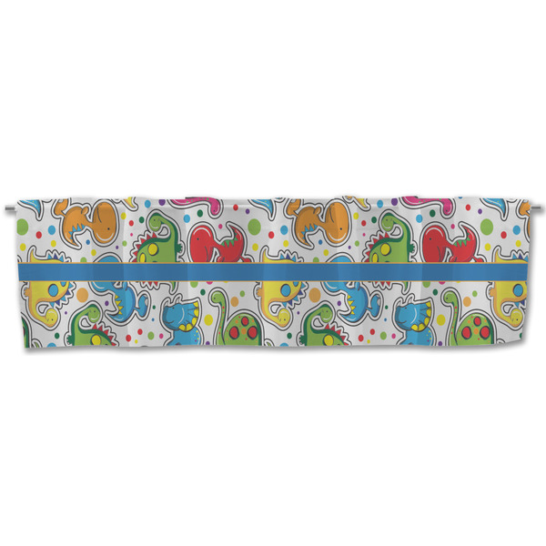 Dinosaur Print Valance - Front