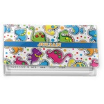 Dinosaur Print Vinyl Checkbook Cover (Personalized)