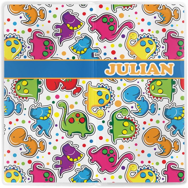 Dinosaur Print Vinyl Document Wallet - Apvl