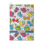 Dinosaur Print Waffle Weave Golf Towel (Personalized)