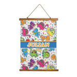 Dinosaur Print Wall Hanging Tapestry (Personalized)