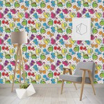 Dinosaur Print Wallpaper & Surface Covering (Water Activated - Removable)