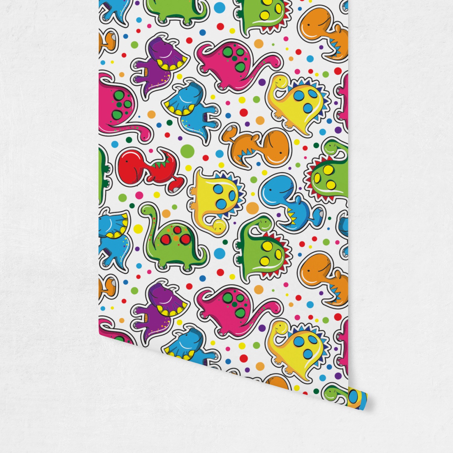 Dinosaur Print Wallpaper & Surface Covering - YouCustomizeIt