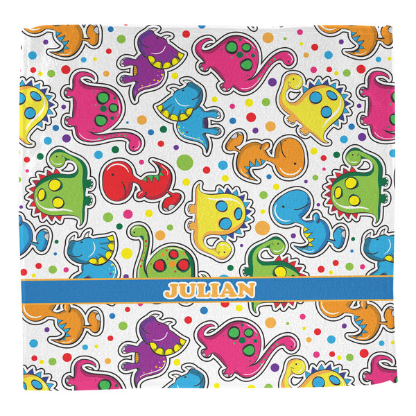Dinosaur Print Washcloth - Front - No Soap