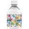 Dinosaur Print Water Bottle Label - Single Front
